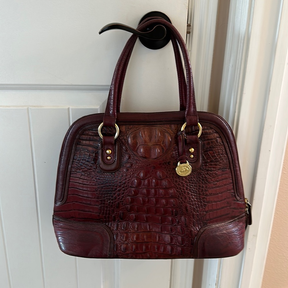 Brahmin leather designer bag